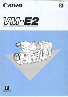 Canon VM E 2 manual